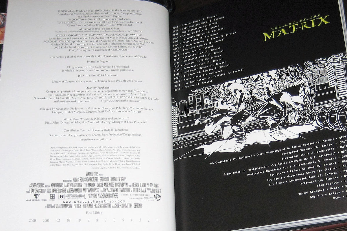 The Art of the Matrix (Newmarket Pictorial Moviebook)