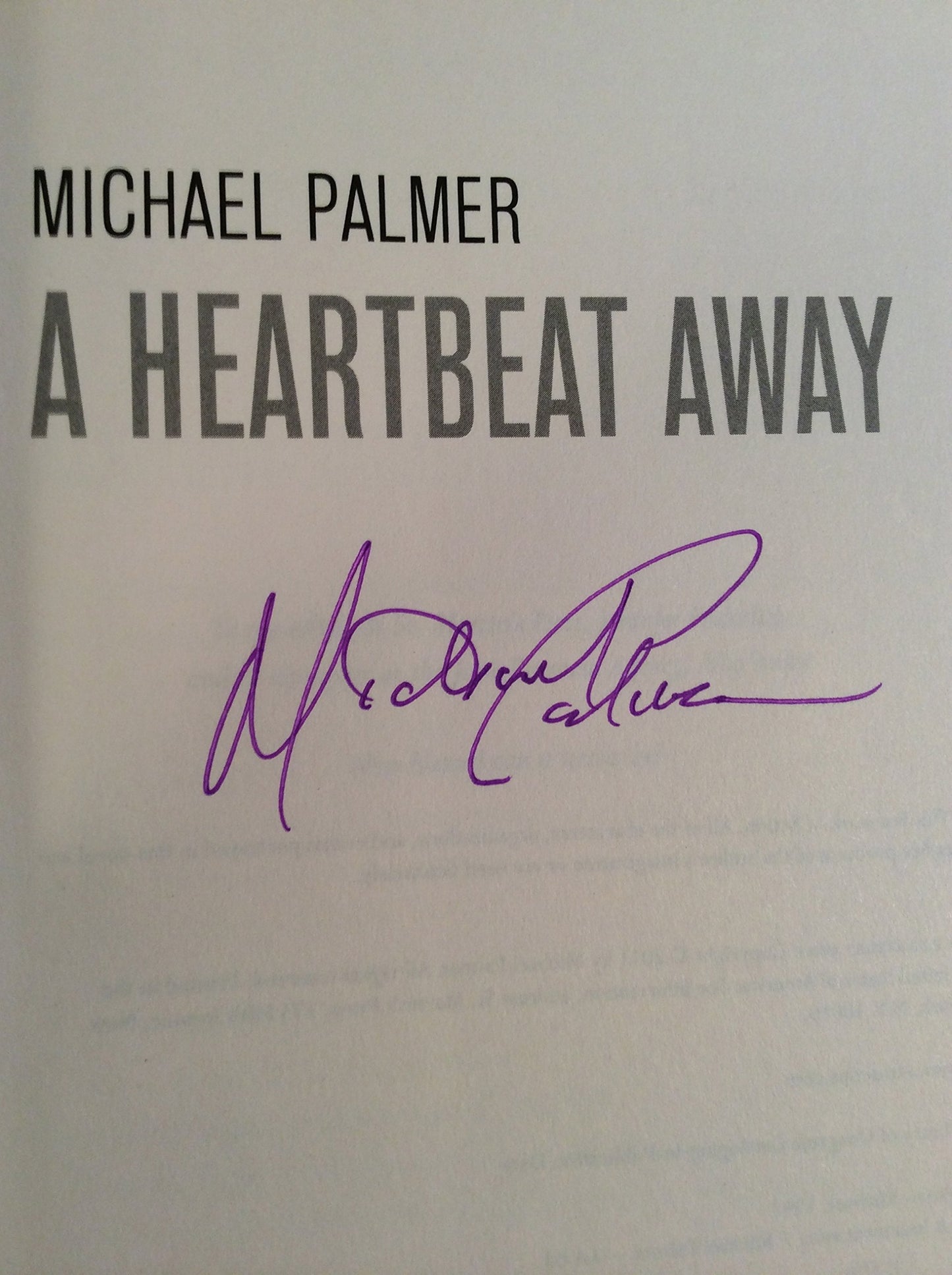A Heartbeat Away