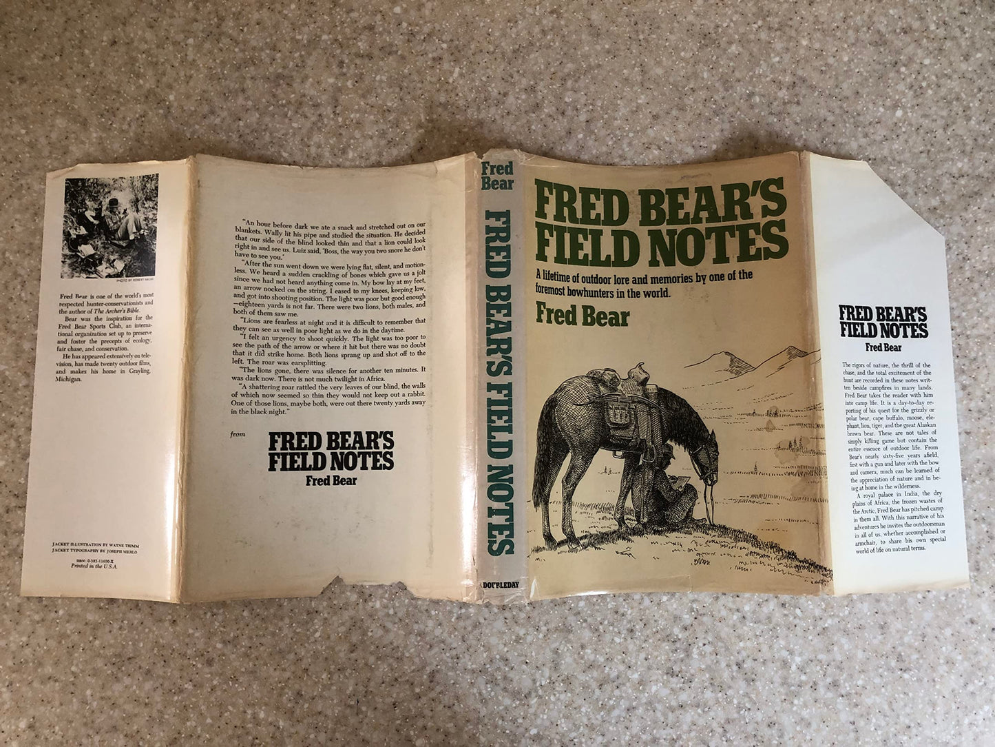 Fred Bear's Field Notes by Fred Bear