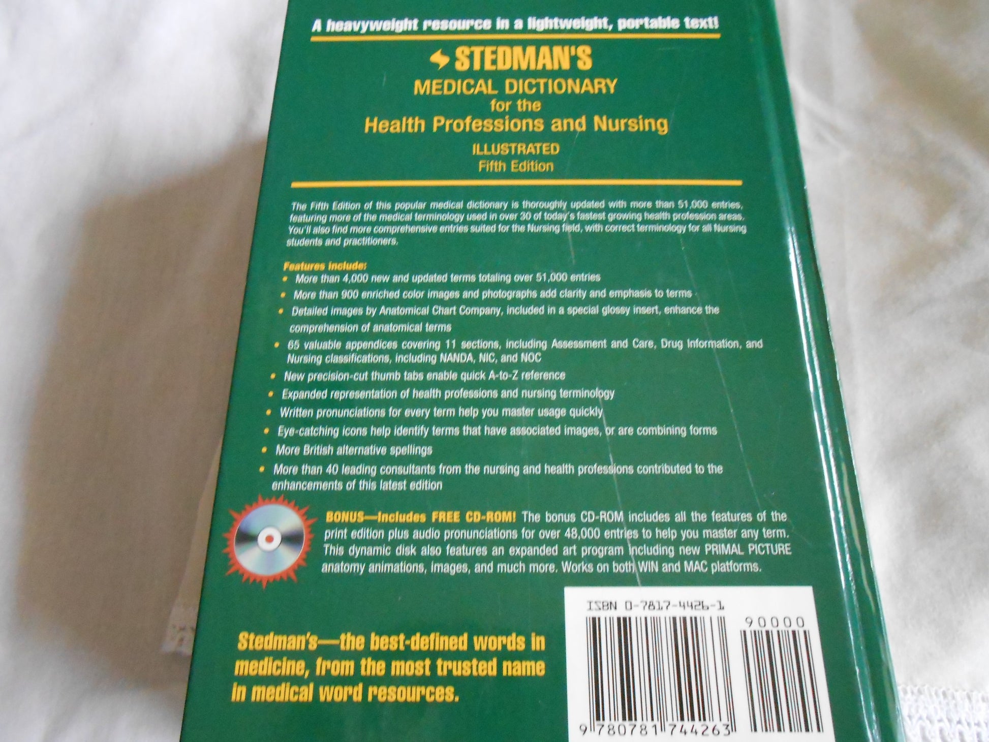 Stedman's Medical Dictionary For The Health Professions And Nursing