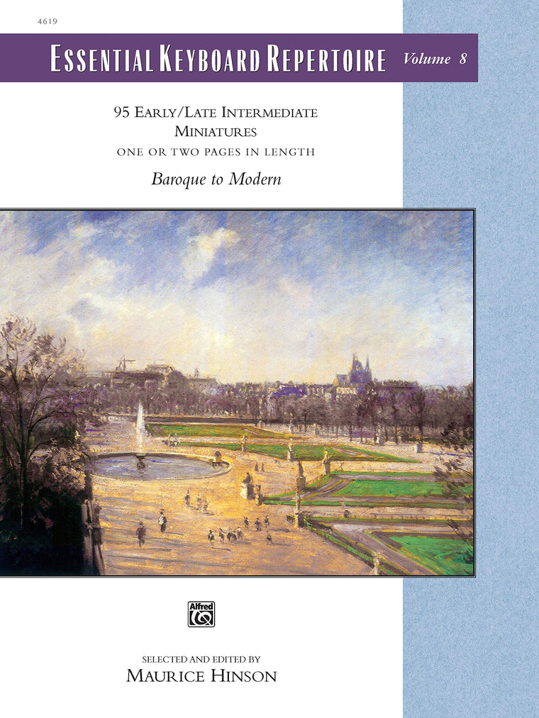 Essential Keyboard Repertoire, Vol 8: Miniatures, Comb Bound Book (Alfred Masterwork Edition: Essential Keyboard Repertoire)