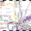 Streetwise Transitwise Map - Laminated New York Metropolitan Commuter Rail Map - Folding pocket size travel map with LIRR, NYC subway, NJ transit, path trains & Amtrak
