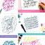 Super Simple Hand Lettering: 20 Traceable Alphabets, Easy Projects, Practice Sheets & More! (Design Originals) Includes Technique Guides, Skill-Building Exercises, Art Prints, & Vellum Tracing Paper