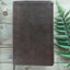 NLT Thinline Center-Column Reference Bible, Filament-Enabled Edition (LeatherLike, Rustic Brown, Indexed, Red Letter)