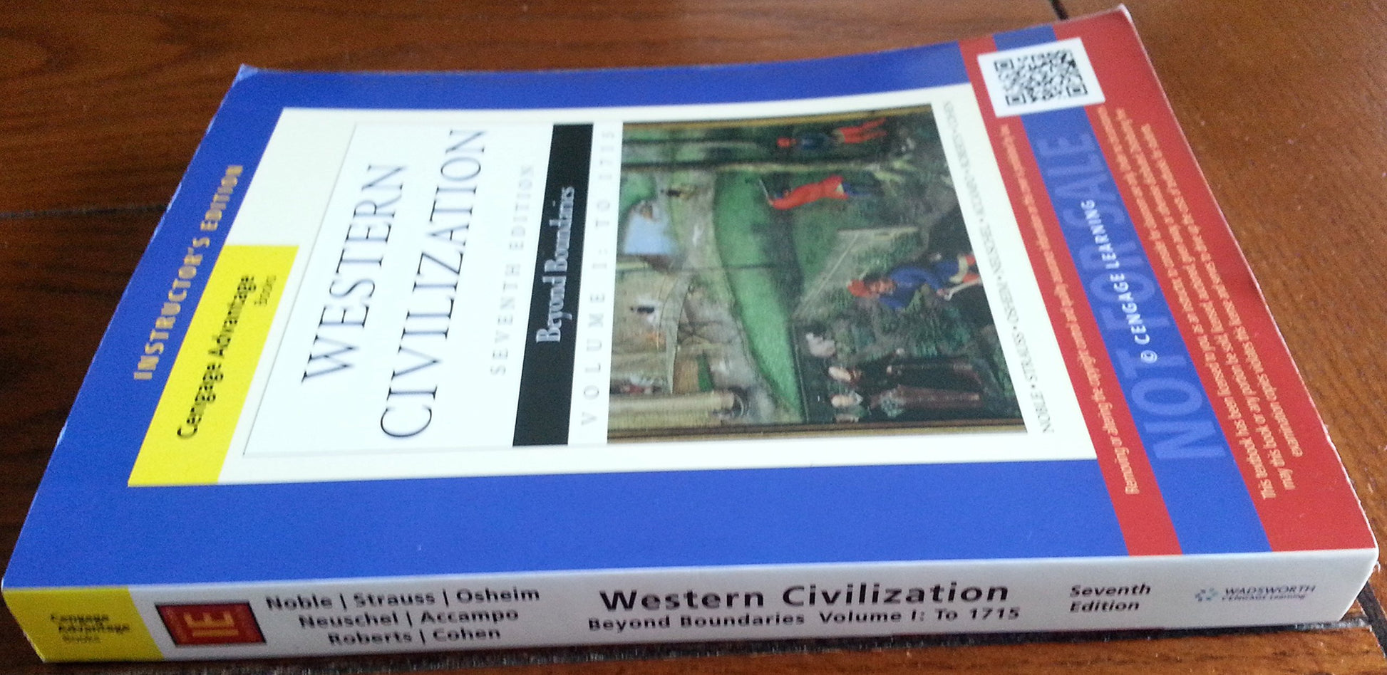 Cengage Advantage Books: Western Civilization: Beyond Boundaries, Volume I