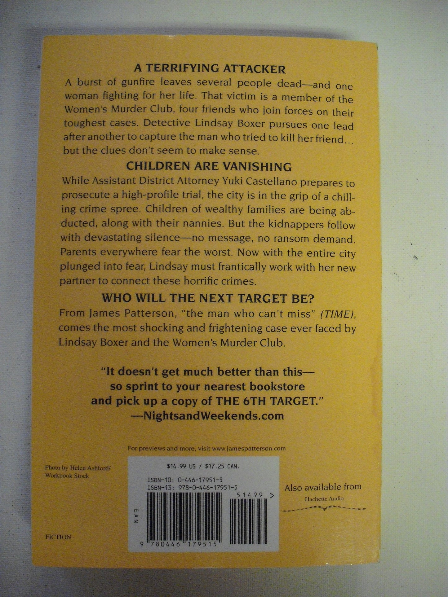The 6th Target (Women's Murder Club)
