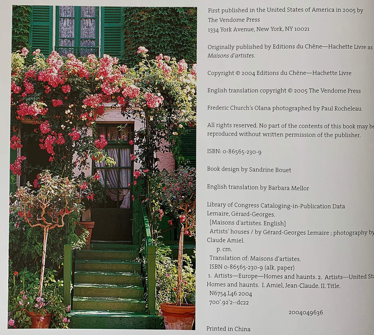 Artists' Houses