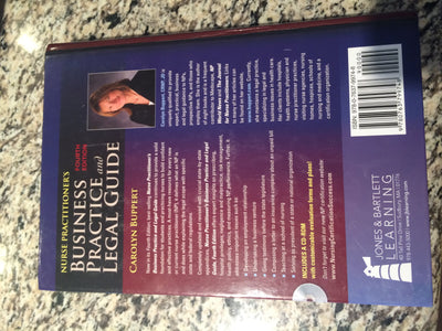 Nurse Practitioner's Business Practice And Legal Guide