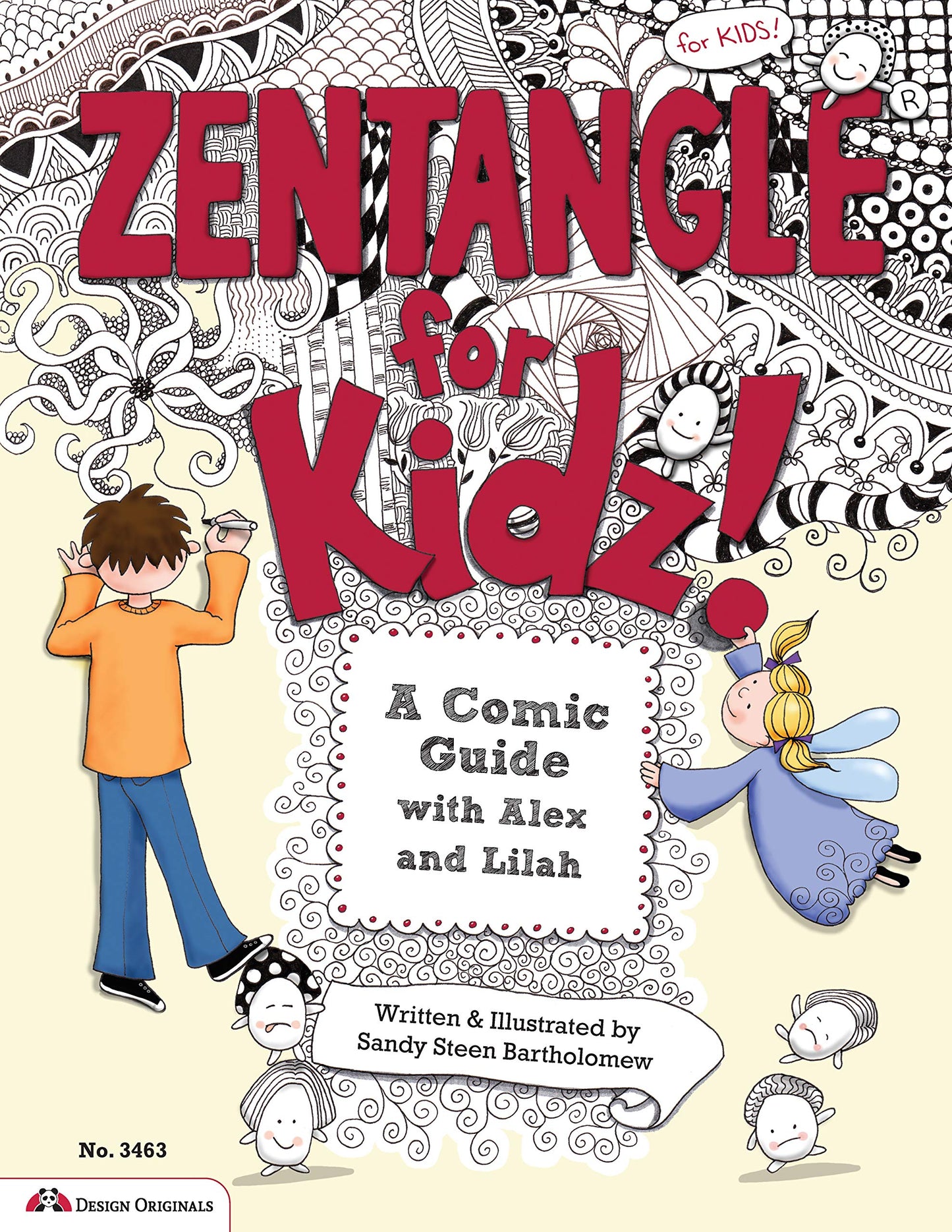 Zentangle (R) For Kidz: A Comic Guide with Alex and Lilah (Design Originals)