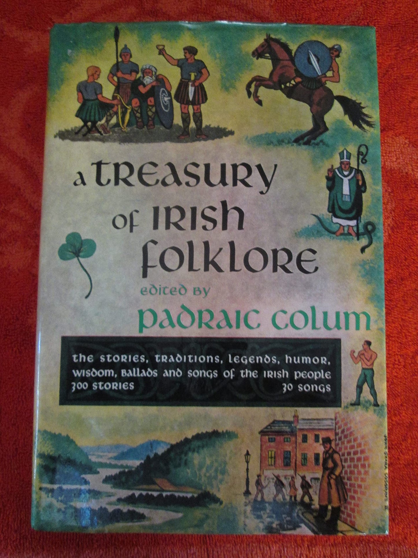 Treasury of Irish Folklore by Colum, Padraic