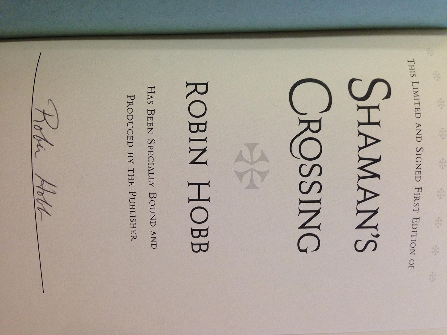 Shaman's Crossing (The Soldier Son Trilogy, Book 1)