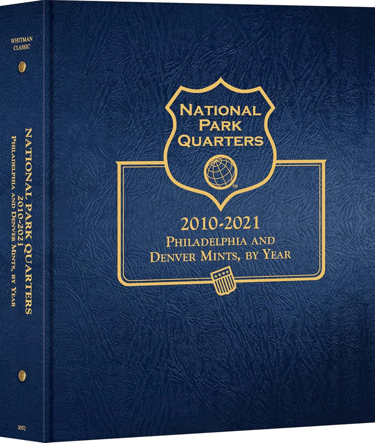 Whitman Classic Coin Album - National Park Quarters: 2010-2021 (P & D Mints)