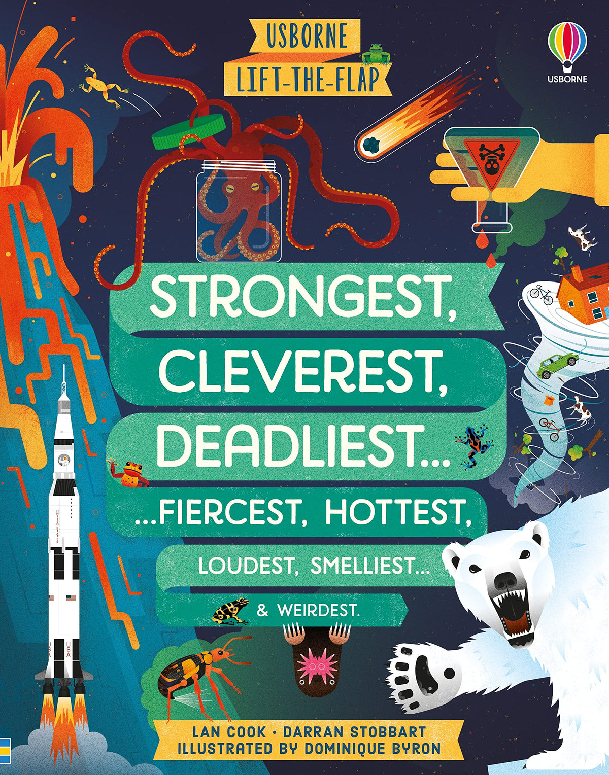 Lift-the-flap Strongest, Cleverest, Deadliest (See Inside)