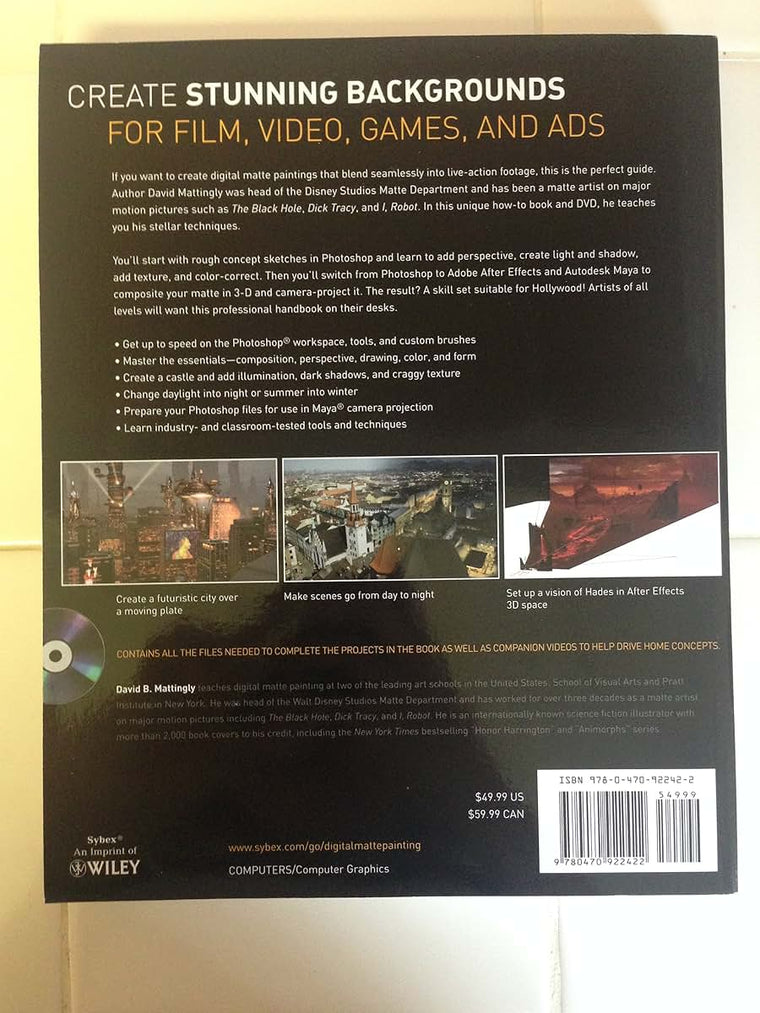 The Digital Matte Painting Handbook by Mattingly, David B.