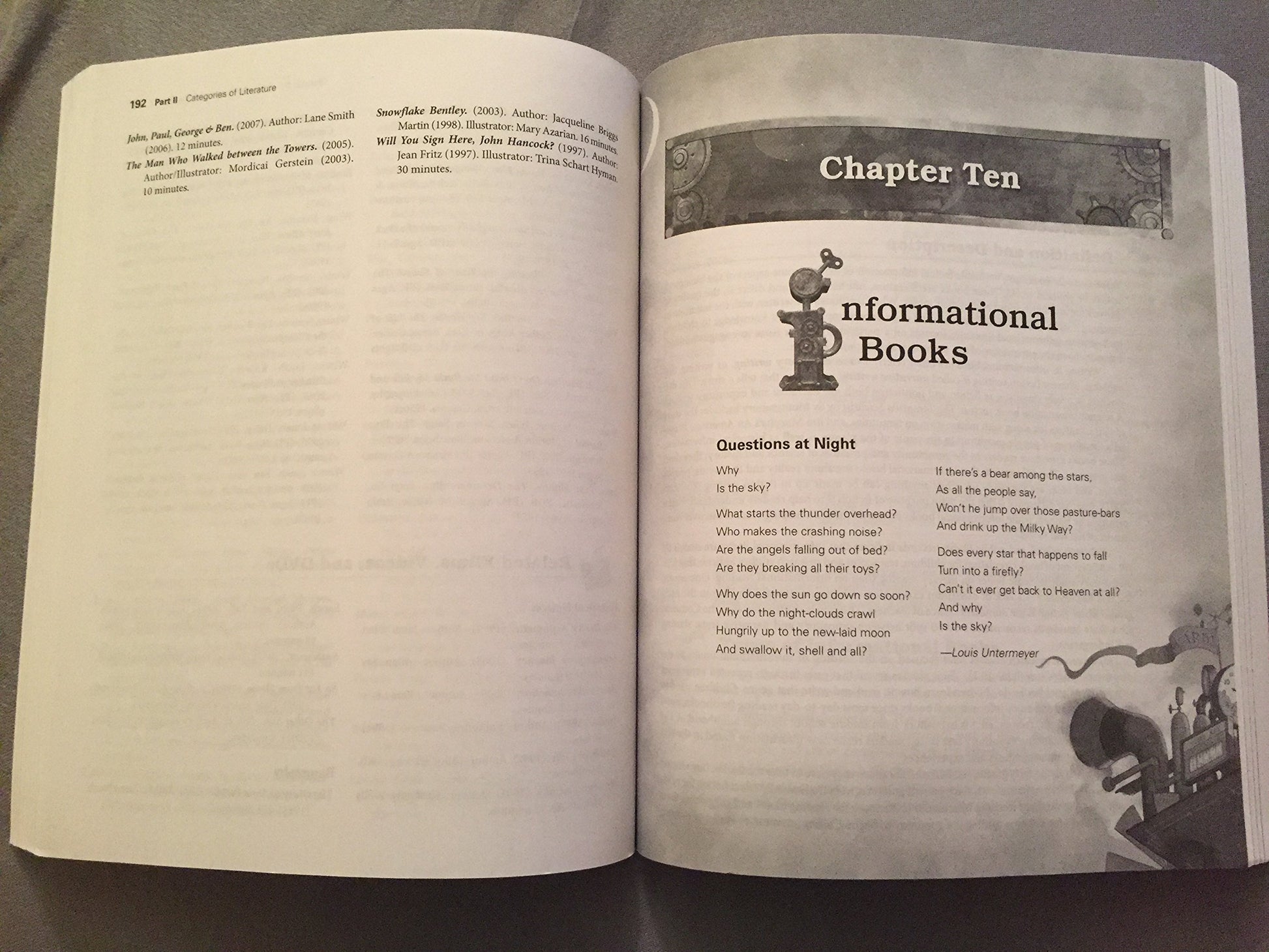 Essentials of Children's Literature (8th Edition)