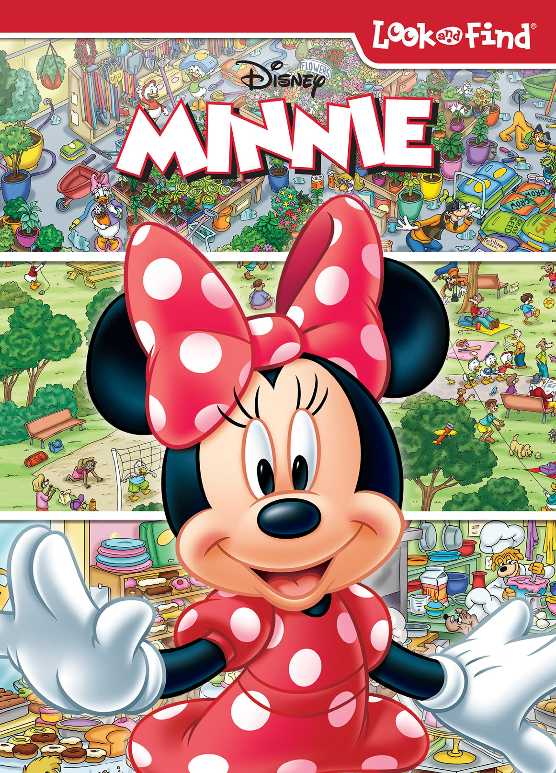 Disney Minnie Mouse - Look and Find Activity Book - PI Kids
