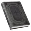 KJV Holy Bible, Super Giant Print Faux Leather Red Letter Edition - Thumb Index & Ribbon Marker, King James Version, Gray/Black (KJV Super Giant Print Editions)