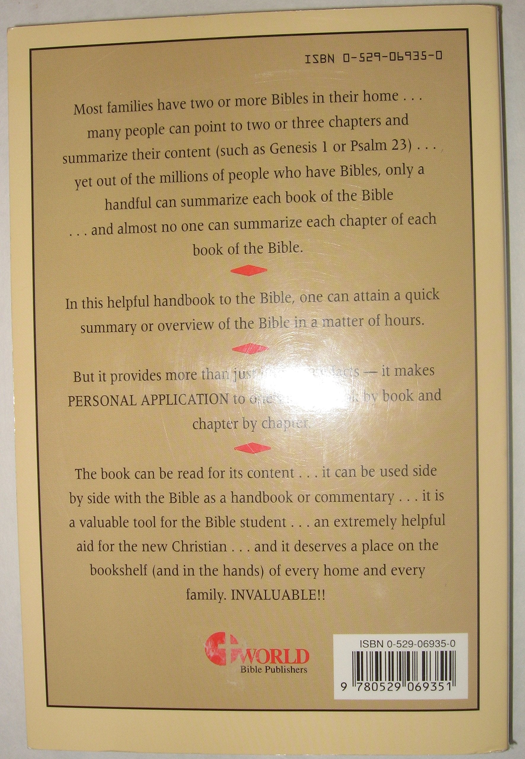 The Bible Summarized Handbook