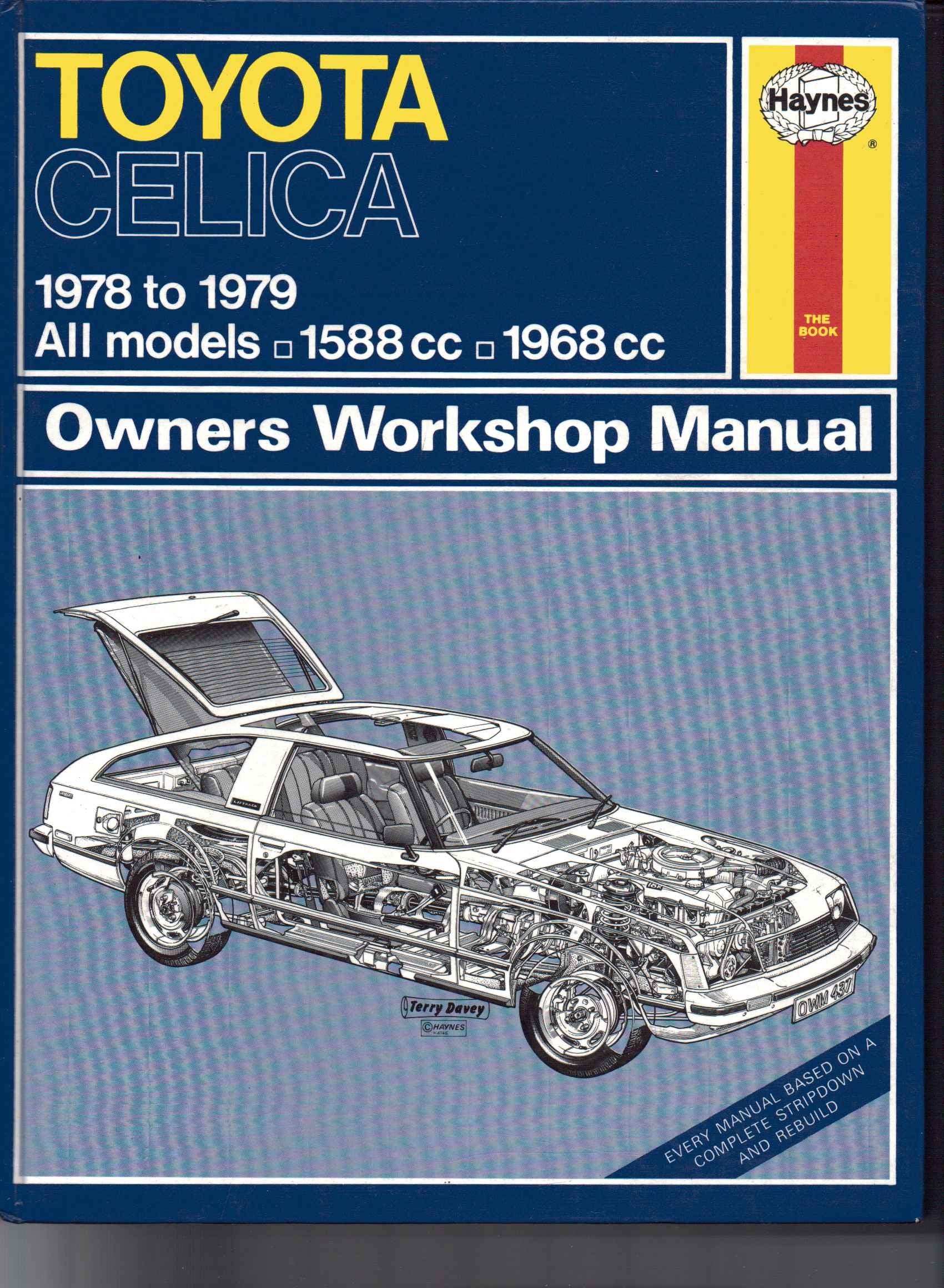 Toyota Celica 1978 thru 1981 All 4-cylinder models