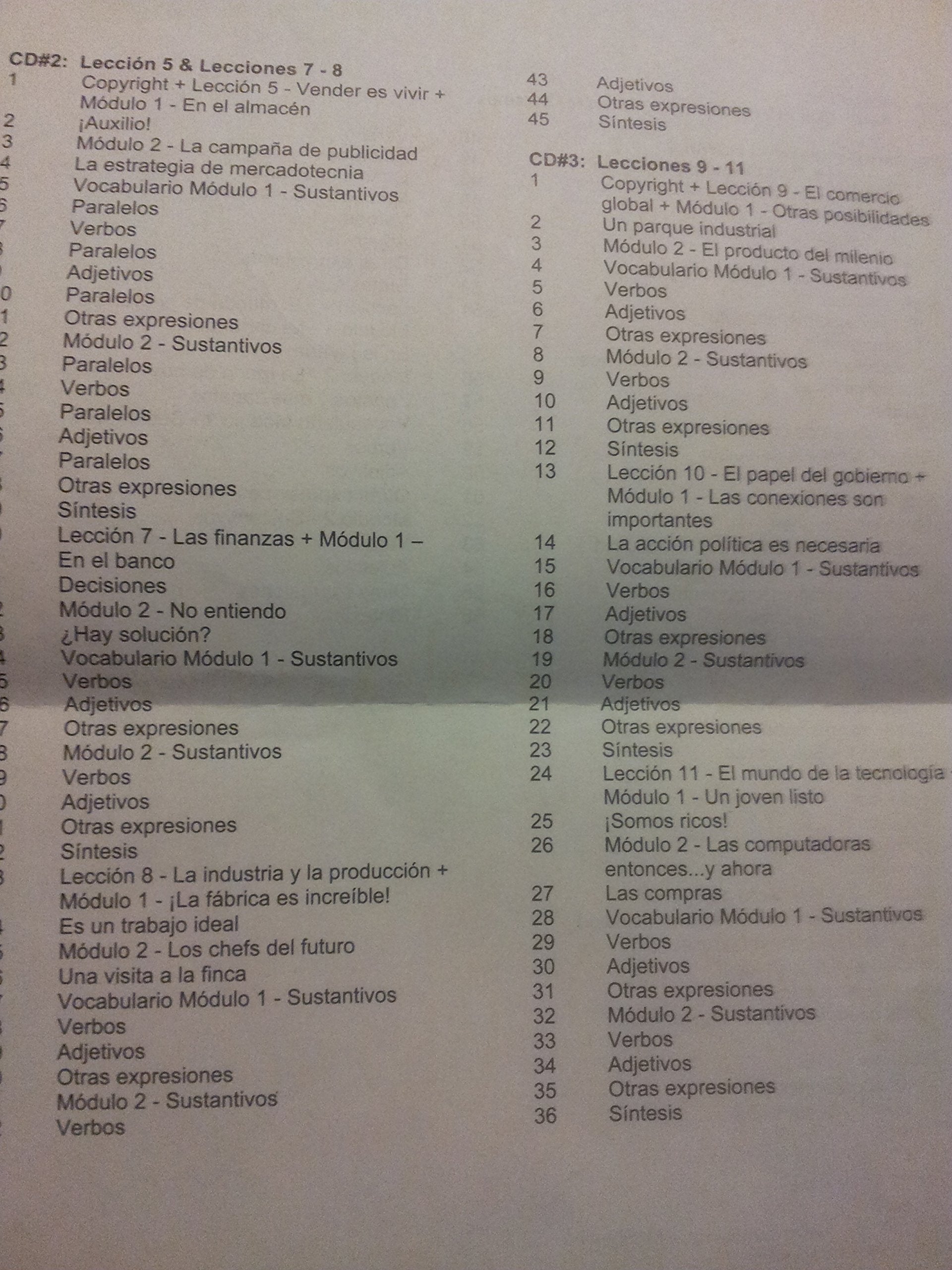 Spanish for Business
