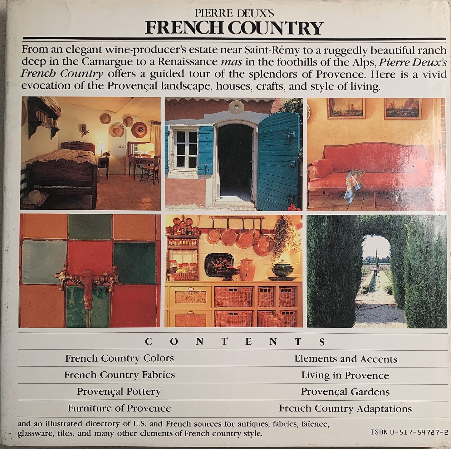Pierre Deux's French Country: A Style and Source Book