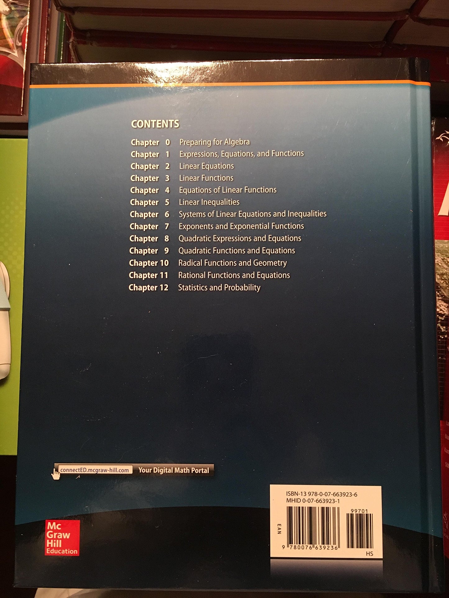Algebra 1, Common Core Edition, McGraw Hill (MERRILL ALGEBRA