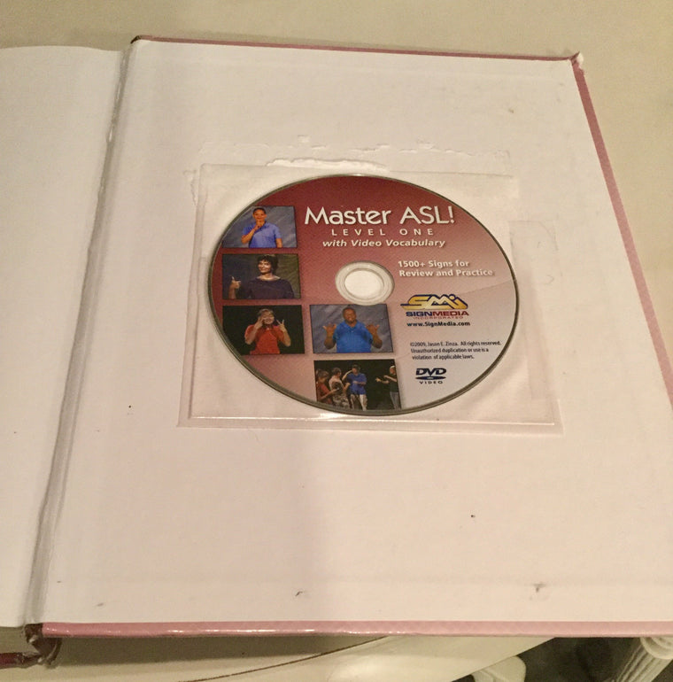 Master ASL - Level One (with DVD) — back cover