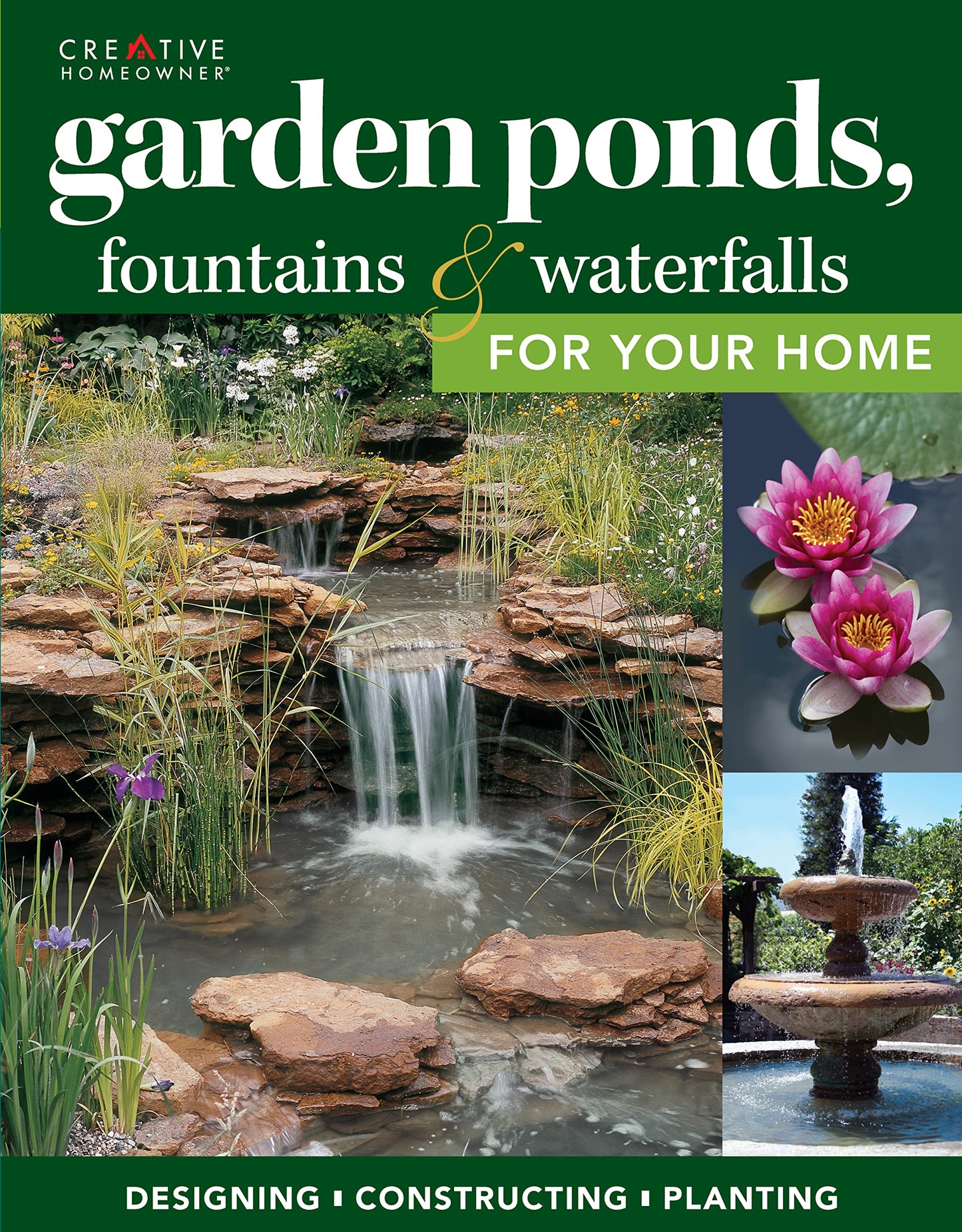 Garden Ponds, Fountains & Waterfalls for Your Home: Designin