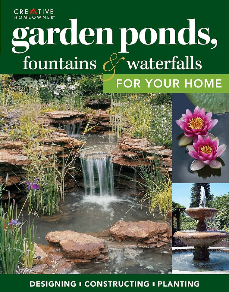 Garden Ponds, Fountains & Waterfalls for Your Home: Designin