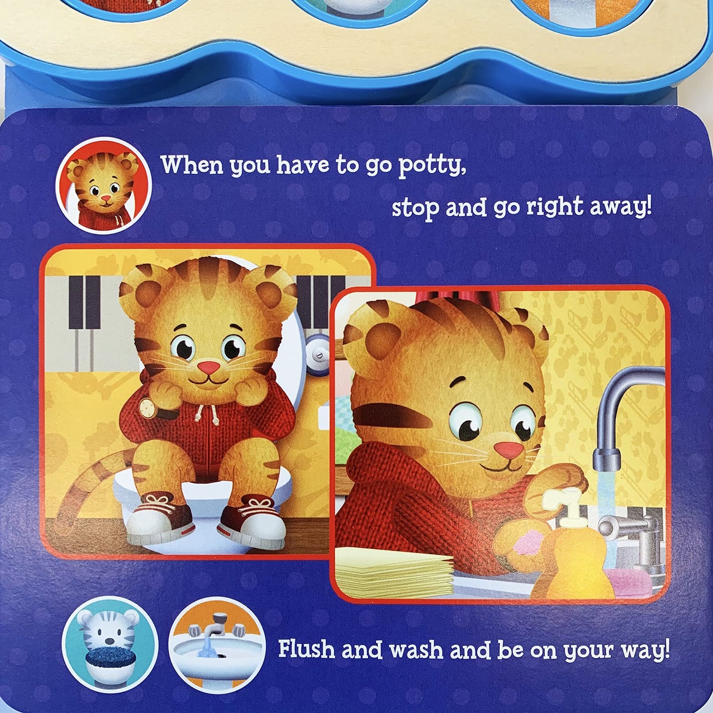 Daniel Tiger's Potty Time! Children's Toilet Training Sound Book
