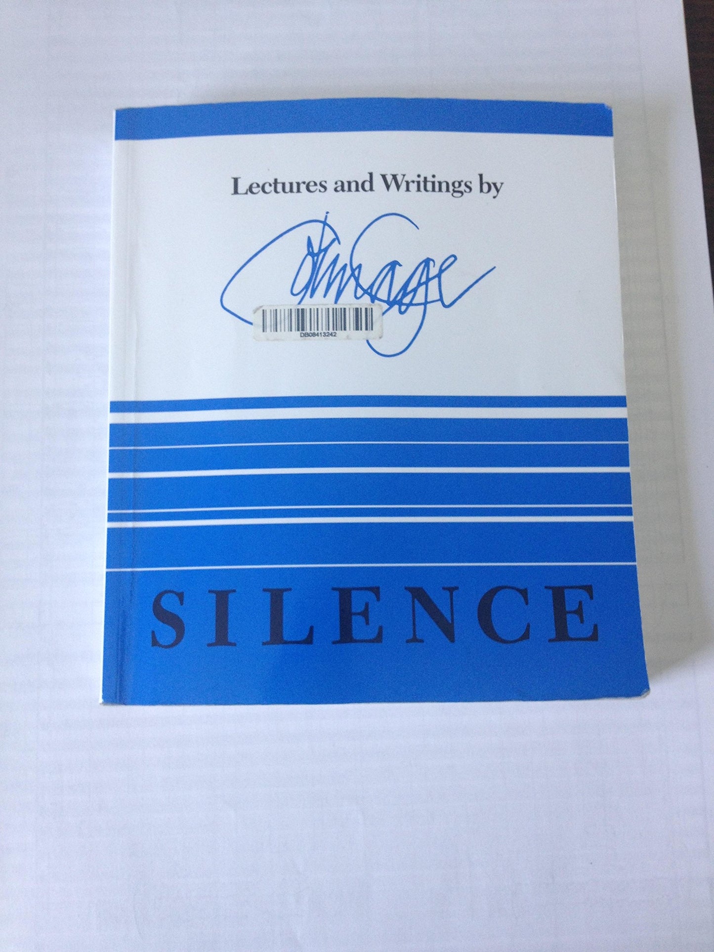 Silence: Lectures and Writings by Cage, John
