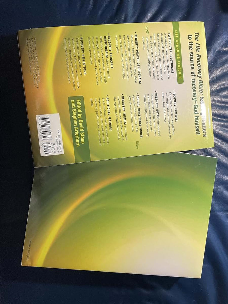 The Life Recovery Bible NLT (Softcover) by David Stoop