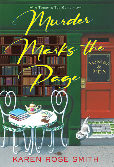 Murder Marks the Page (A Tomes & Tea Mystery Series)