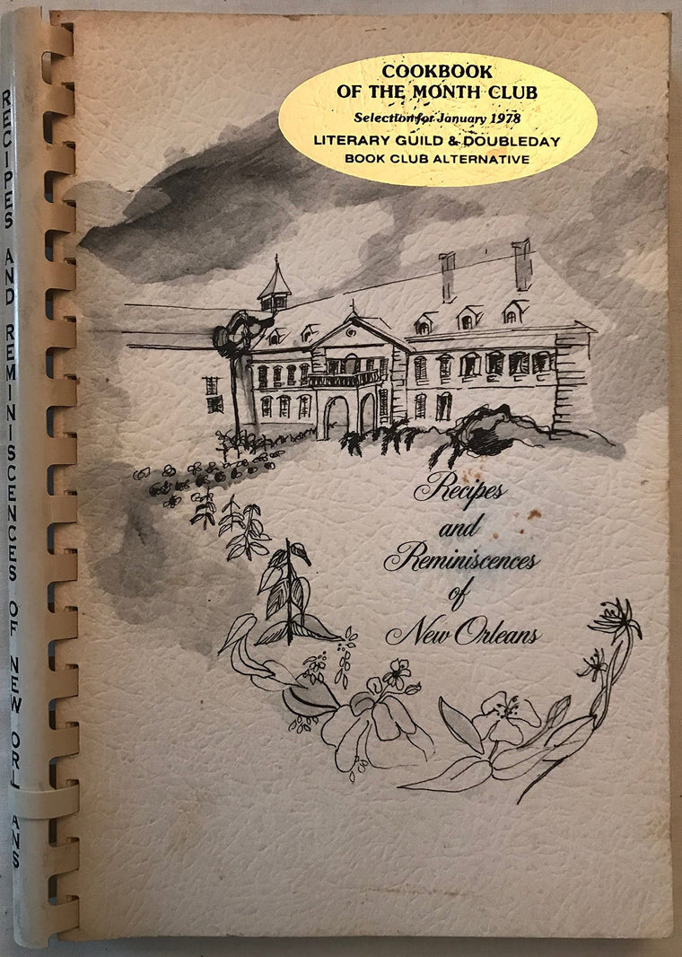 Recipes and Reminiscences of New Orleans