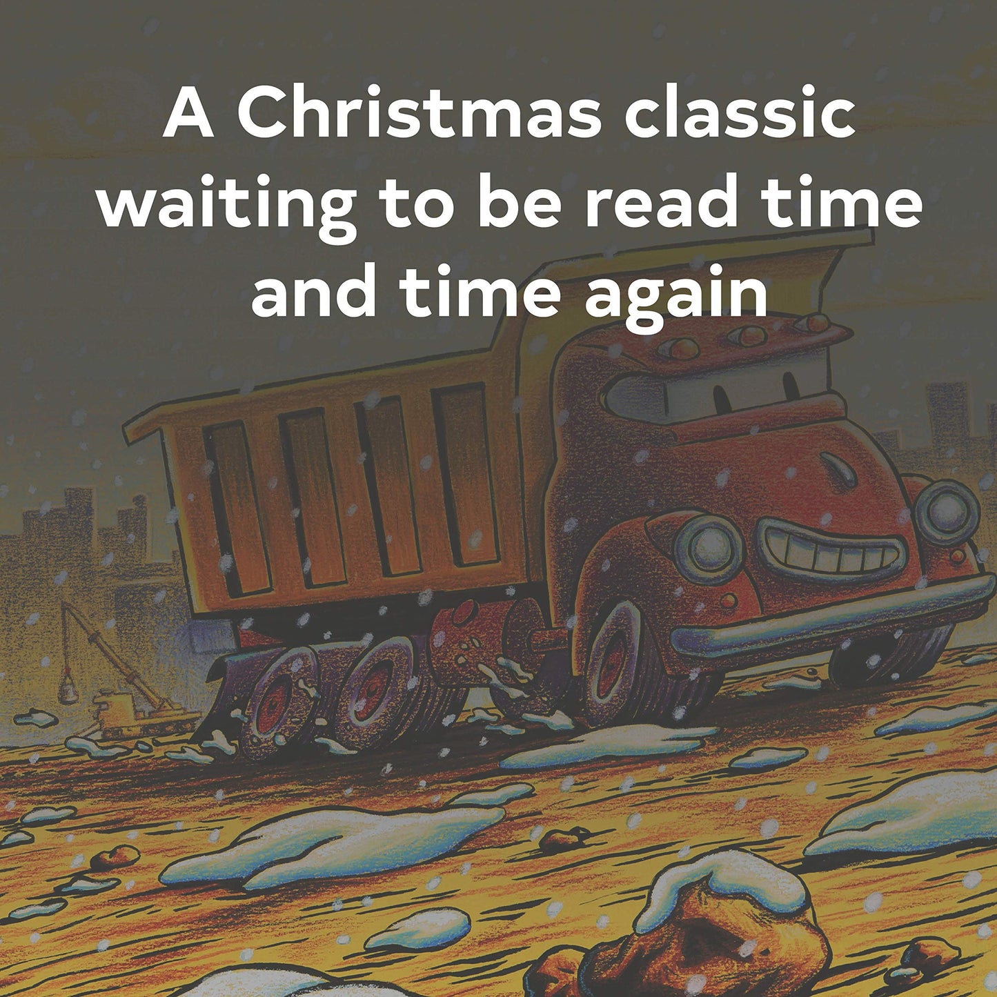 Construction Site on Christmas Night: (Christmas Book for Kids, Children's Book, Holiday Picture Book)