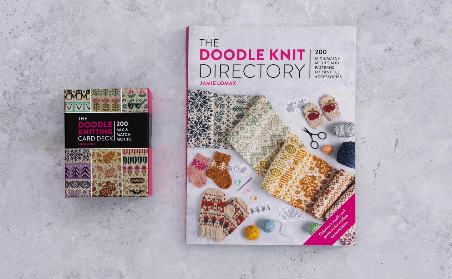 The Doodle Knitting Card Deck: 200 mix and match motifs