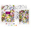 Galison Liberty Thorpe - DIY 9 x 12 Paint by Number Kit with Iconic Liberty Print Art for Beginners and Experts Includes Paint and Brushes