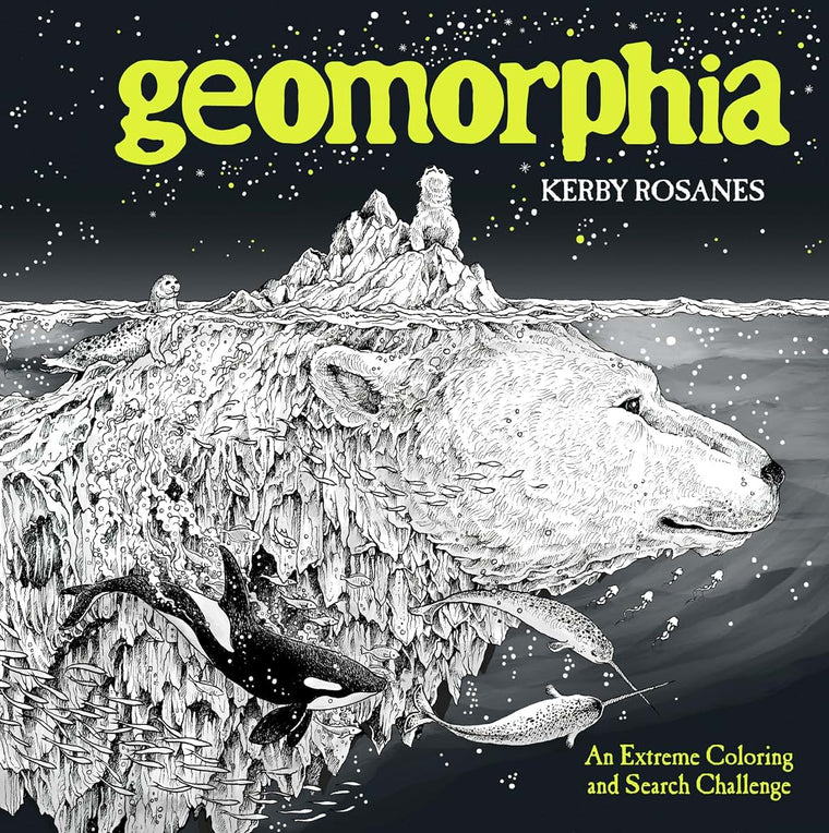 Geomorphia: An Extreme Coloring and Search Challenge