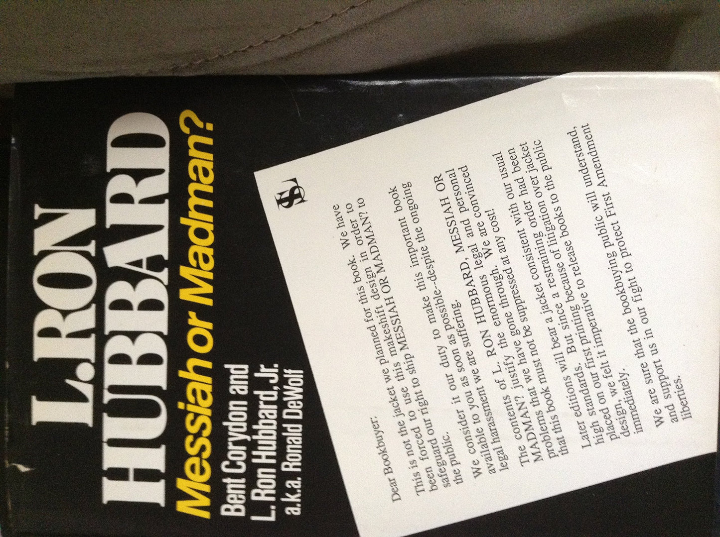 L. Ron Hubbard: Madman or Messiah?