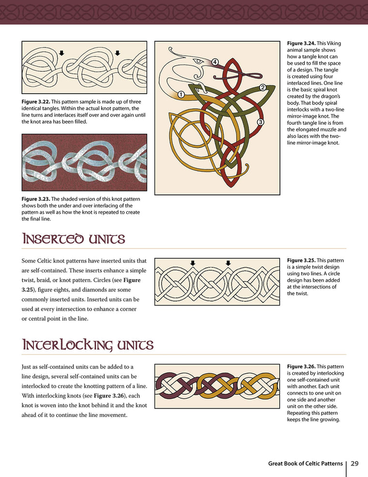 Great Book of Celtic Patterns: The Ultimate Design Sourcebook for Artists and Crafters (Fox Chapel Publishing) — back cover
