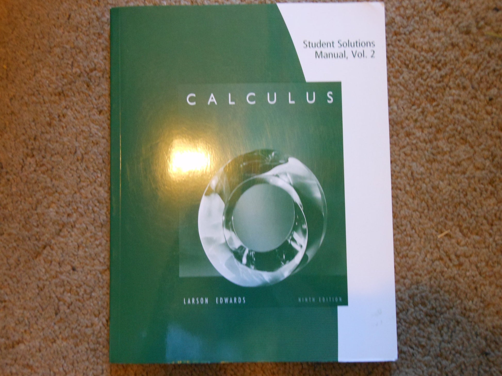 Student Solutions Manual, Volume 2 (Chapters 11-16) for Larson/Edwards' Calculus,
