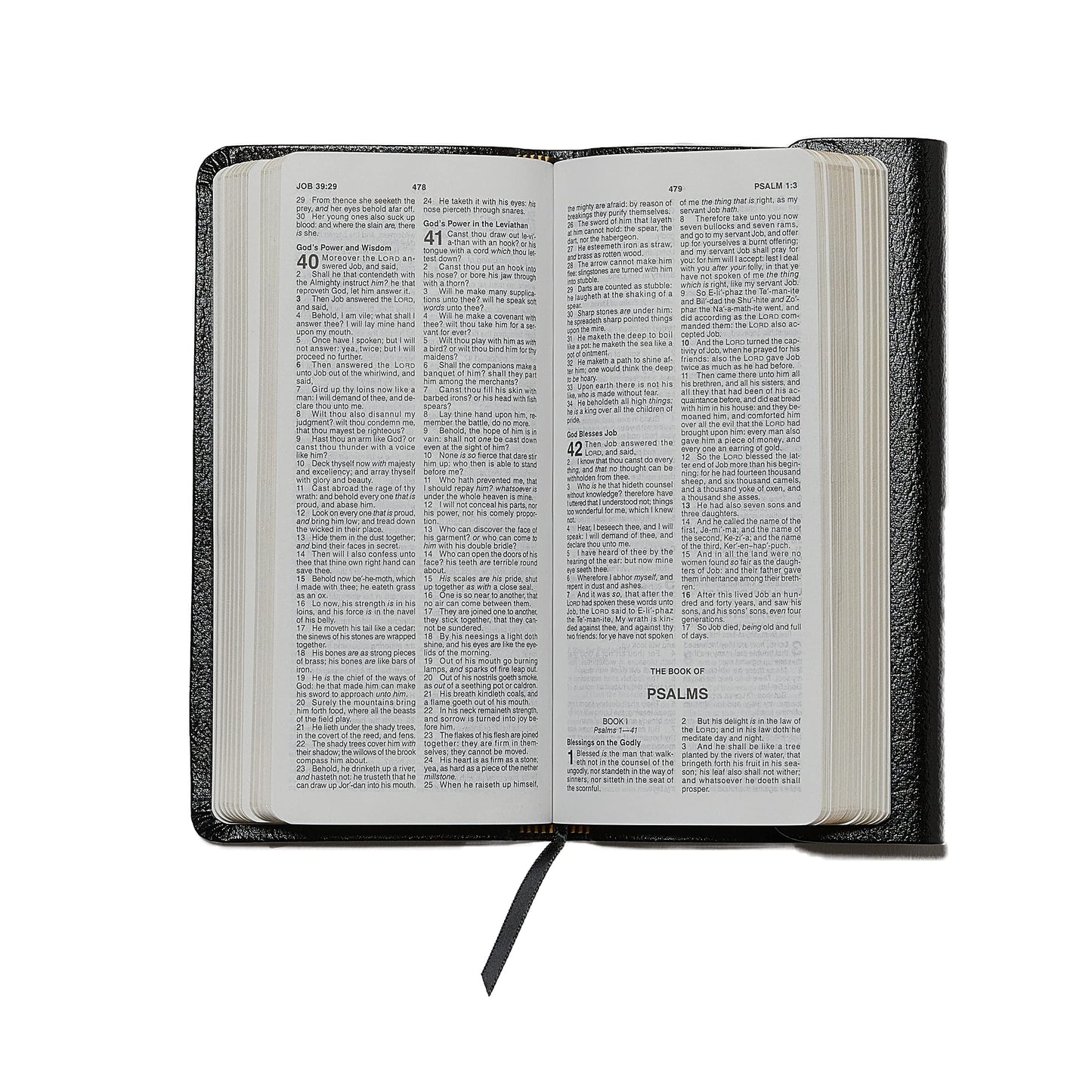 KJV Compact Checkbook Bible, Burgundy Bonded Leather, Red Letter: King James Version, Holy Bible