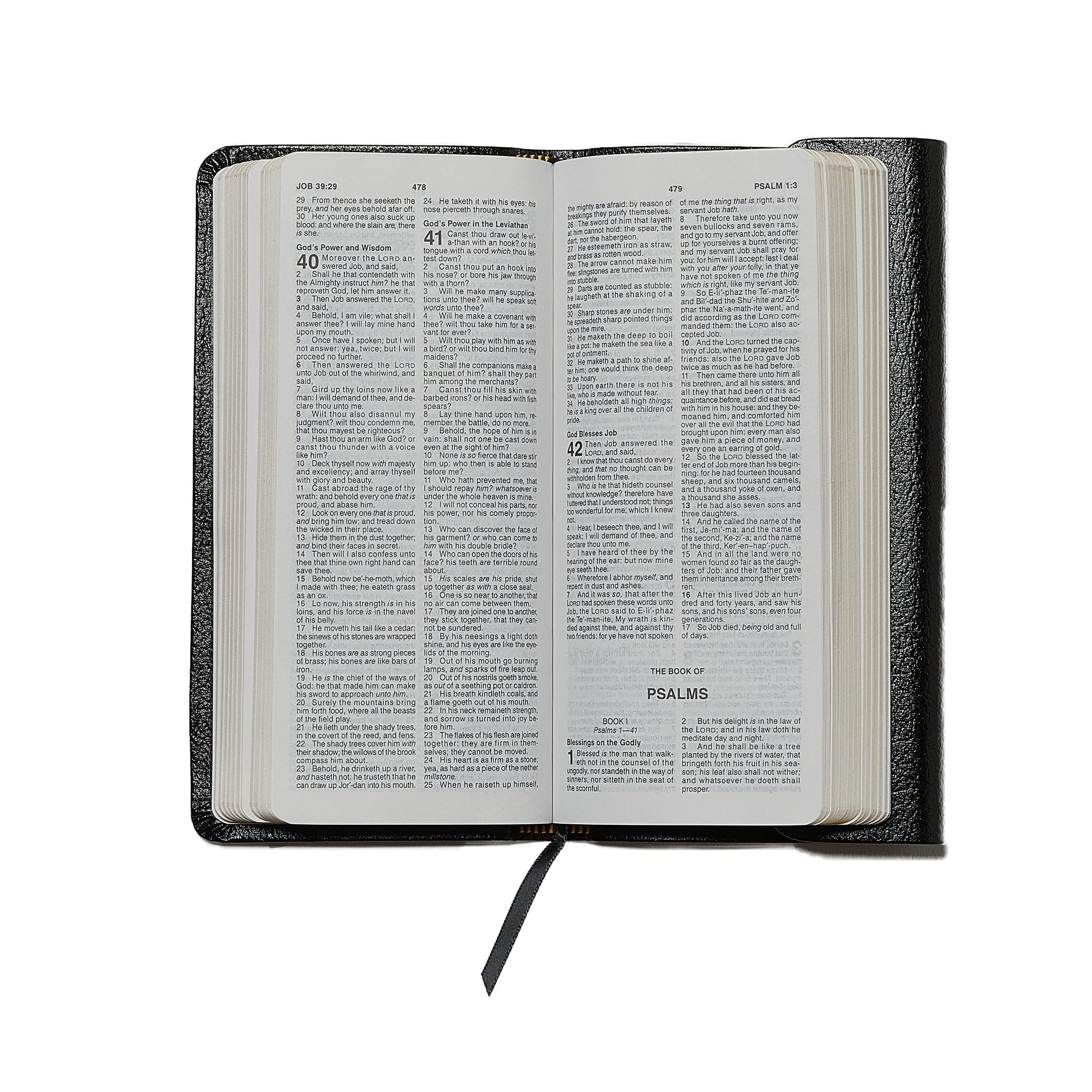 KJV Compact Checkbook Bible, Burgundy Bonded Leather, Red Letter: King James Version, Holy Bible
