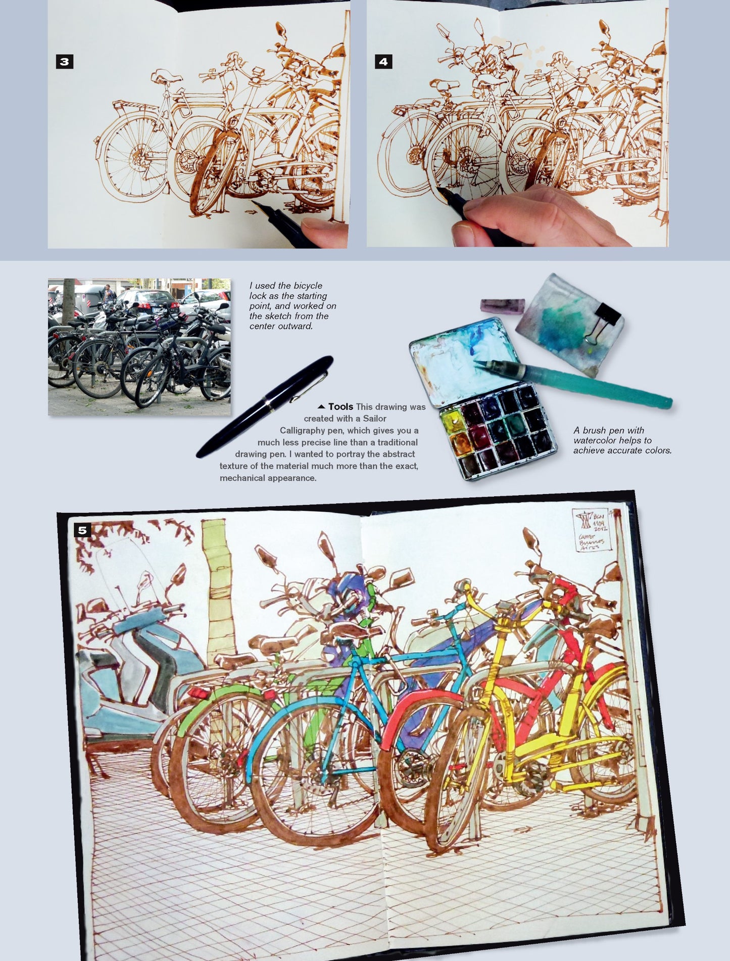 Urban Sketching: The Complete Guide to Techniques