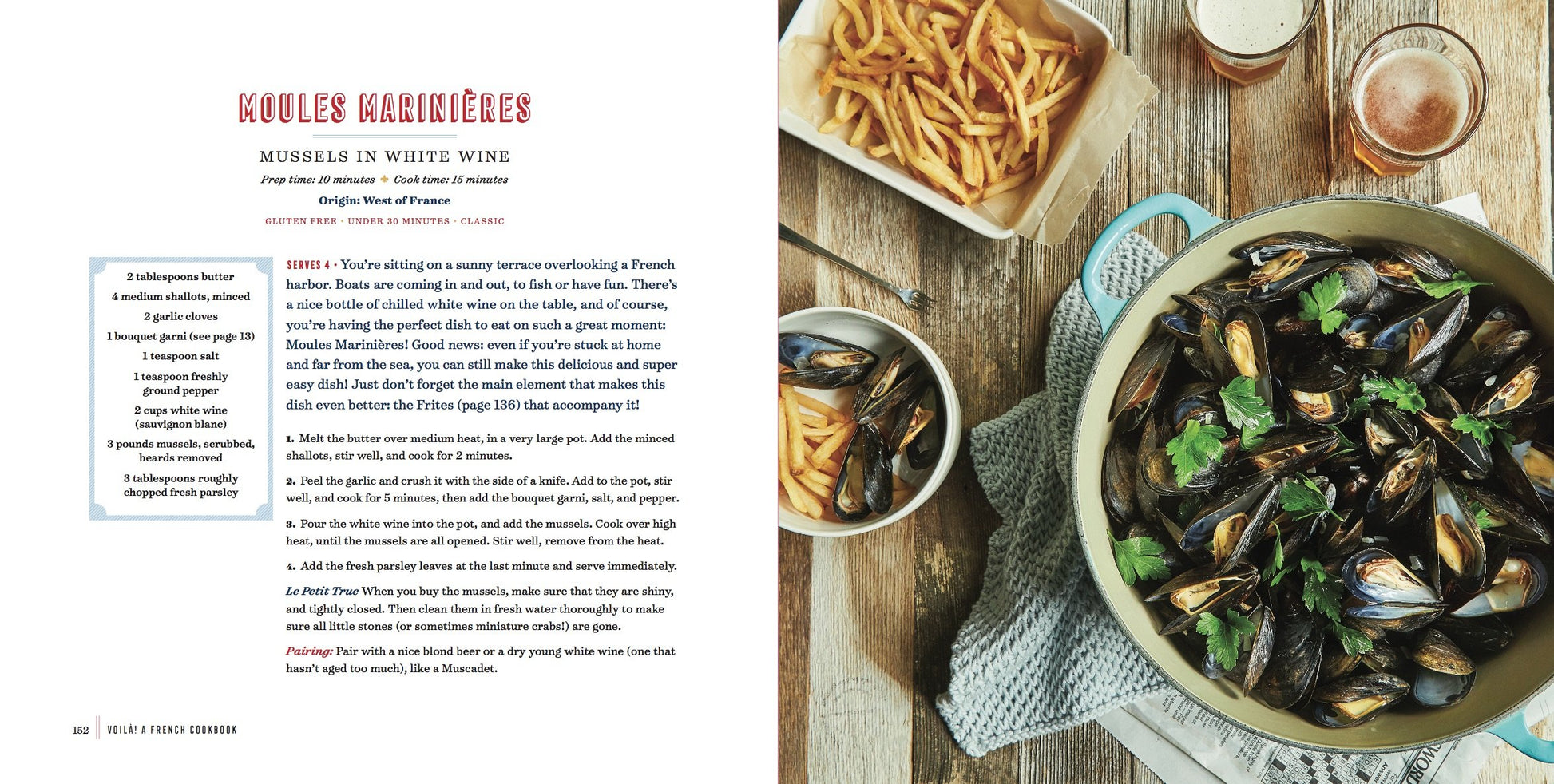 Voil!: The Effortless French Cookbook: Easy Recipes to Savor the Classic Tastes of France