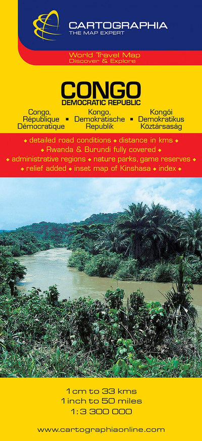 Mapa Cartographia Congo