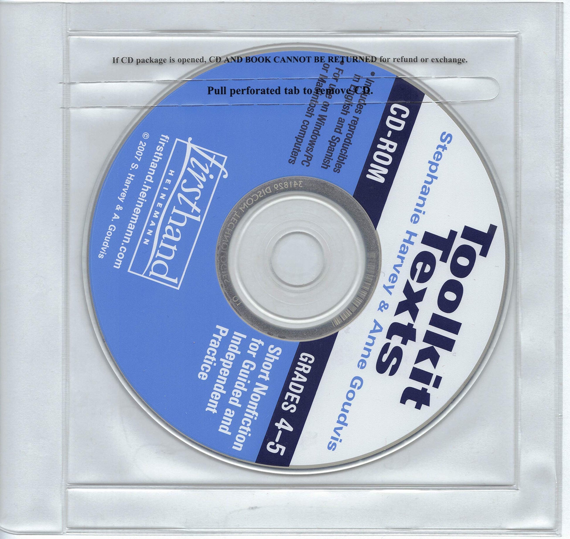 Toolkit Texts: Grades 4-5: Short Nonfiction for Guided and Independent Practice (Comprehension Toolkit)