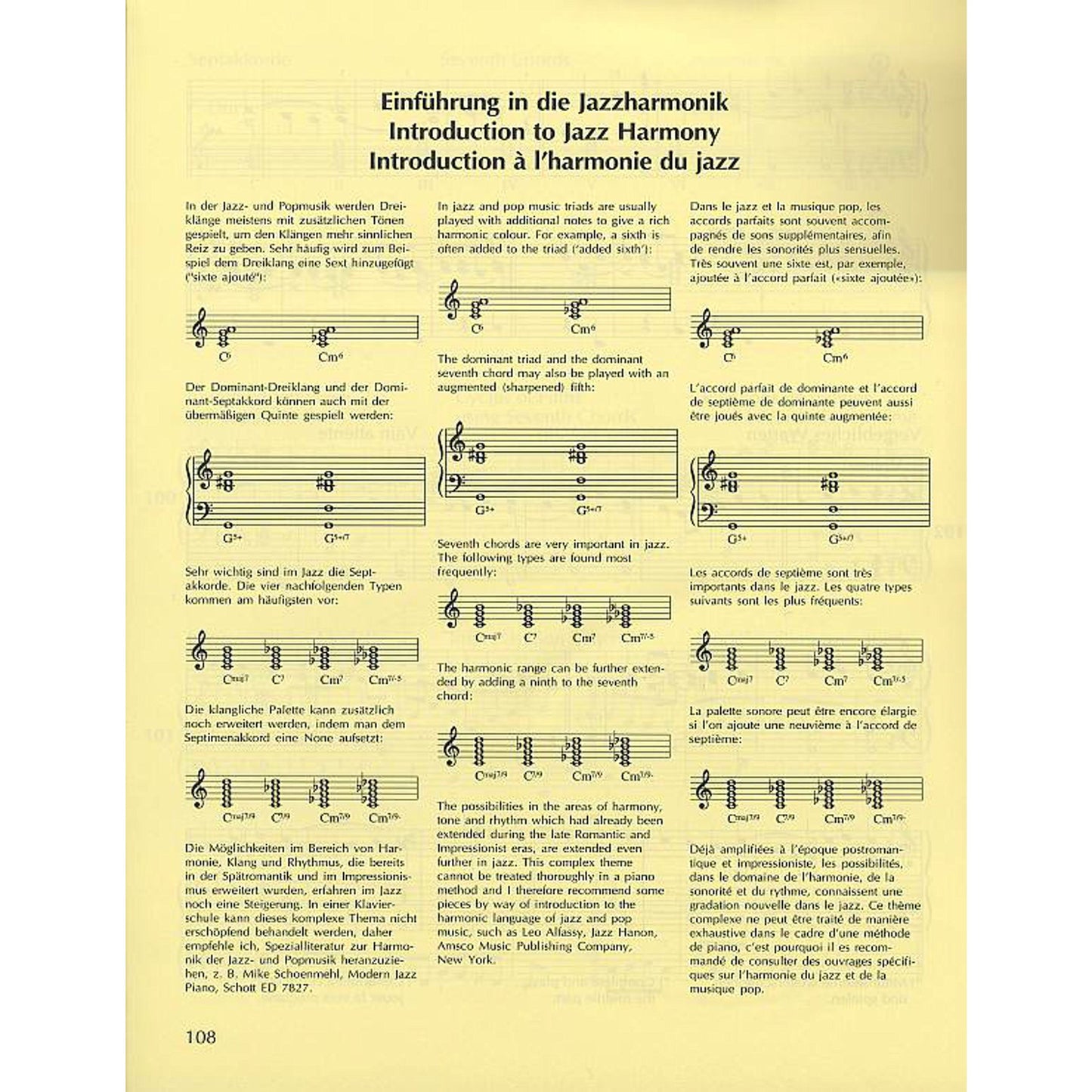 The European Piano Method - Volume 3: German/French/English Book/Online Audio