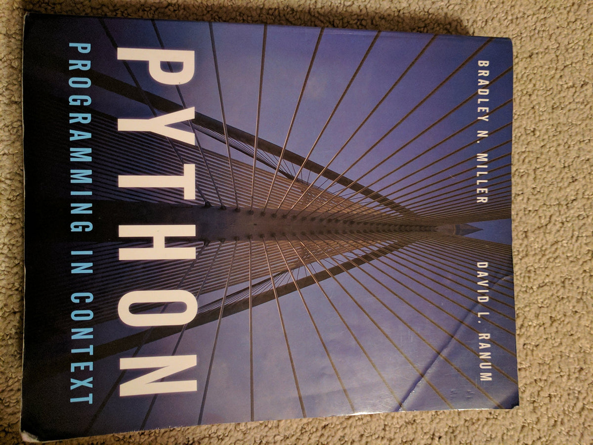 Python Programming In Context