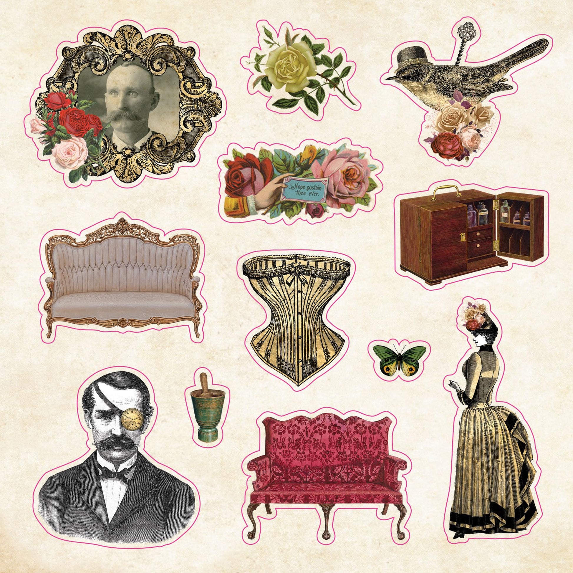 The Sticker Book of Curiosities (over 750 stickers) (Sticker Books)